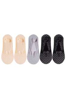 New Women Socks Slippers Non-Slip Breathable Cute Lace Invisible Socks Non-Slip Cool Thin Socks Fashion Black Boat Socks Christmas Gift - Mouldless - View 9
