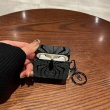 黑色蜘蛛/蝴蝶造型保护套，兼容苹果无线耳机，防刮防摔。 - 124黑蜘蛛 - 查看 11