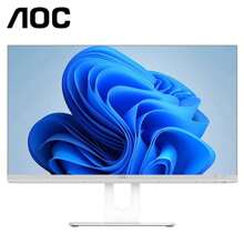 AOC 一体式台式电脑 E66，23.8 英寸，商务和家庭使用，I5-13450HX (4.60 GHz)，16GB DDR4，512GB SSD，Wi-Fi 5，高度可调支架，有线键盘组合，Windows 11 Pro