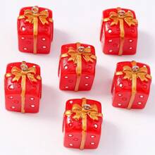 5 件/包创意圣诞礼物迷你吊坠饰品，适用于项链、钥匙扣、DIY 珠宝、日常佩戴 - 聖誕節禮物 - 查看 7