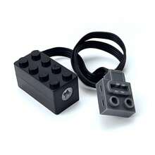 Elektromotor-Einheit-Kit, angetriebener mechanischer Bausteinsatz, kompatibel mit Konstruktionssteinen, batteriebetriebener RC-Bausteinsatz für Sportwagen, Automobile, Züge und Zubehör, leistungsstarke Motoreinheit mit fortschrittlicher Steuerung und Kompatibilität. Zimmer dekorieren, Wintergeschenk, Zug, Motor, Bausteine, RC Automodell Spielzeug (Zufallsfarbe)