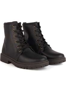 Klicpé Women's Children's Tractor-Shaped Low-Cut Ankle Boot - Black - View 3