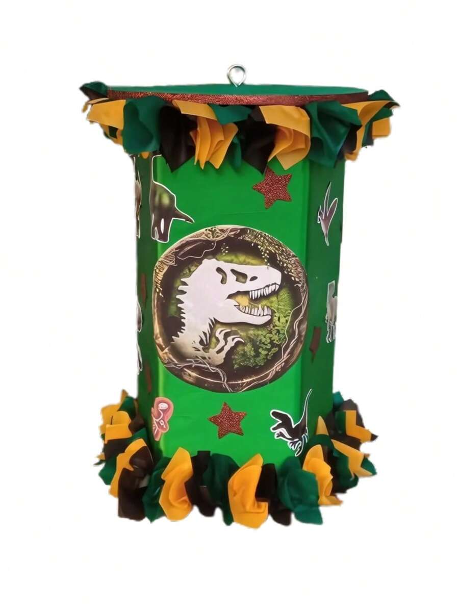 piñata giratoria 50 cm dinosaurio - Verde - Ver 1