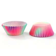 LIFETALK LIFETALK New Arravie Dreamy Colors Paper Cupcake Liners Wedding Birthday Christmas Cup Cake Cups Paper Muffin Cups