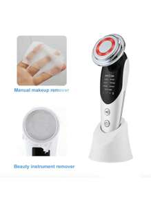 650mAh LED Display USB Rechargeable Facial Massager, Beauty Device, Home Cold & Hot Skin Care, Perfect Gift For Women On Holidays & Anniversaries - Pink - View 6