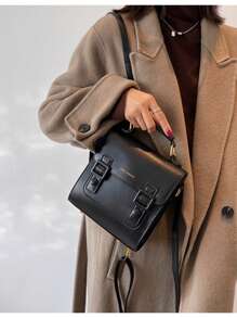 New Large Capacity Casual Mini Fashion Retro Flip-Top Backpack Multi-Purpose Handbag Shoulder Bag For Women Christmas Gift