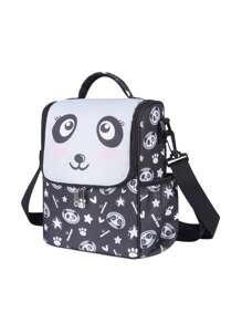 1 Pc, New Crossbody Insulation Bento Bag, Reusable Lunch Box Bag, Large Capacity Handheld Ice Pack, Convenient And Portable Storage Method, Suitable For Students, Office Workers, Picnics And Camping - Multicolor - View 15