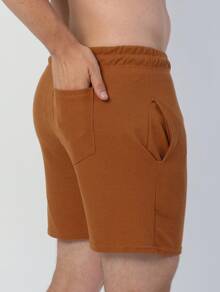 Men Shorts - 白色 - 查看 3