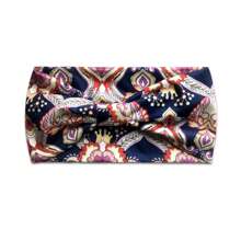 Tropical Printed Fashion Knotted Headband, Suitable For Women & Girls, Colorful Headbands, Sports Headbands, Yoga Hair Accessories, Comfortable Non-Slip Elegant Printed Sports Headband, Boho Style