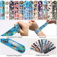 36 Peças Pulseiras de Estalo para Festa de Piratas, Pulseiras de Estalo para Suprimentos de Festa de Aniversário, Prêmios, Troca de Presentes, Natal, Páscoa, Halloween, Presentes de Feriado
