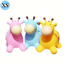 Animalito Brinca Inflable Sonido Plástico Juguete  color aleatorio - Multicolor - Ver 3