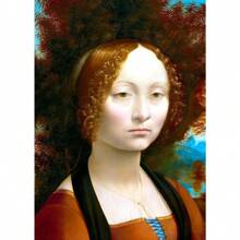 1pc Pop Famous Leonardo Da Vinci Artwork Mona Lisa Salvator Mundi Posters Wall Arts Living Room Home Decor No Frame Gifts Birthday Graduation - Multicolor - View 34