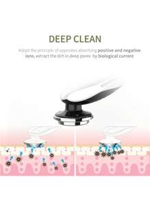 650mAh LED Display USB Rechargeable Facial Massager, Beauty Device, Home Cold & Hot Skin Care, Perfect Gift For Women On Holidays & Anniversaries - Pink - View 10