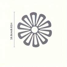 1 件装硅胶耐热餐垫圆形防滑厨房桌垫适用于热菜、锅和杯子 - 仅可手洗，耐用尼龙材质 - 彩色 - 查看 5