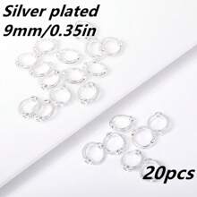 20 stuks 9/11/13MM messing verbinding kralen frame ring 18K verguld doorlopende gat kralen cirkel voor doe-het-zelf kralen sieraden maken benodigdheden