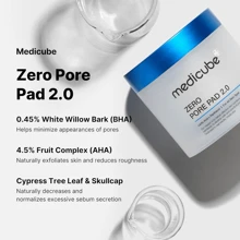 Medicube Zero Pore Pad 2.0 (70 Pads / 150ml / 5.07 Fl.Oz) | Pore Tightening, Exfoliating, Skin Smoothing, Oil Control, Hydrating, Gentle On Sensitive Skin, Daily Use, Clear Skin, Acne-Prone Skin, Skin Texture Refining - Zero Pore Pad 2.0 - View 9