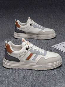 2025 Spring New Arrival Minimalist White Casual Canvas Sneakers, Fresh Academy Style Sporty Niche Versatile Trainers