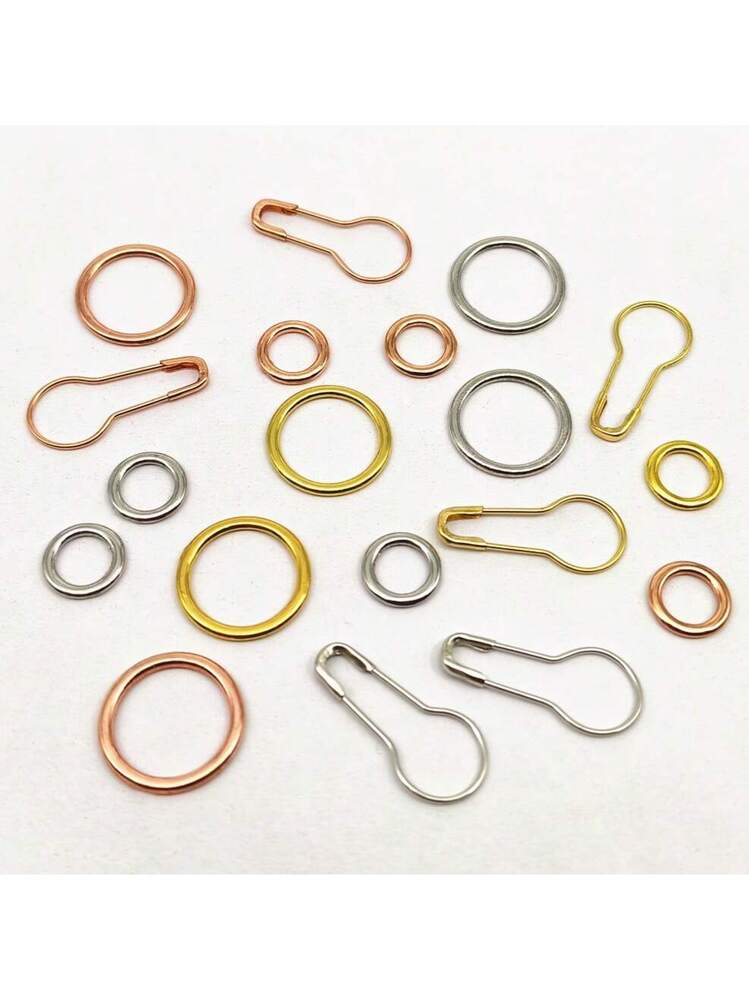 100 set ganci e occhielli per cucire in metallo vesti gancio per indumenti bottoni automatici pantaloni gonna riparazione fermagli di fissaggio accessori fai da te  15