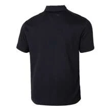 Nike Men's Stand Collar Short Sleeve Casual Business T-Shirt, Running Half Sleeve Polo Shirt DH0858-010 - Black - View 2