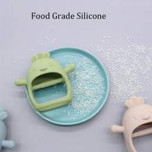 1pc Baby Silicone Teether, Silicone Teething Stick - Easter, Halloween, Christmas Gift