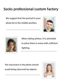 1 Pair Custom Face Socks, Custom Photo Sock, Custom Printed Socks, Personalized Funny Face Socks, Custom Picture Socks, Put Any Face On The Socks, Anniversary Gift, Valentine Gift, Birthday Gift, Wedding Gift, Mother's Day Gift, Father's Day Gift, Best Friend Gift, Gift For Mom/Dad, Gift For Girlfriend/Boyfriend, Gift For Her/Him - Multicolor - View 6