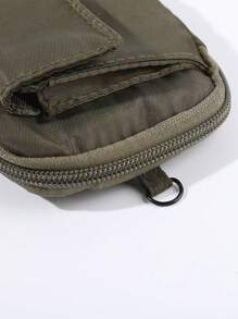 1 stuk Unisex Clutch-portemonnee met meerdere compartimenten voor munten, kaarten en kleine items voor damesportemonnee, miniportemonnee, portemonnee voor munten voor herenportemonnee