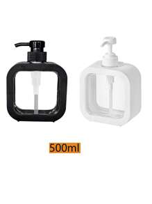 500ml/300ml transparante navulbare pompflessen, plastic dispenserflessen voor handzeep, lotion, lege flessen, badkamerdecoratie, terug naar school