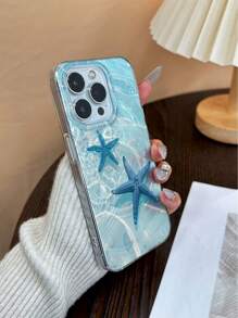 New Swirl Painting Anti-Fall Phone Case With Colorful Beads, Plum Blossom Fan, Tassel Pendant Decoration - Compatible With IPhone 16 Pro Max/16Pro/16Plus/16/15 Pro Max/15/14/13/12 Pro/11Pro Max/14Plus, 12 Protective Phone Case