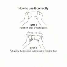 5pcs Handmade Animal Nesting Dolls, Arctic Bear Design, 5.7 Inches (Approx. 14cm) Tall, Wooden Russian Matryoshka Dolls, Animal Shaped, Stacking Toys, Birthday Christmas Gift, Home Decor - White - View 6