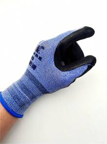 Gants de travail, résistants à l'usure, en mousse de caoutchouc, antidérapants, respirants, enduits de latex pour la construction, la protection du personnel en usine
