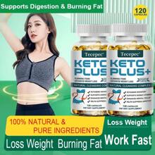 Keto Plus Softgels - Clean Complex For Ketogenic Diet - Supports Digestion, Energy And Focus - 120 Capsules - 1 Bottle - View 3