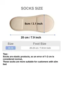 4 paia di calzini da donna dal fondo morbido e ammortizzato, traspiranti e invisibili, adatti a qualsiasi tipo di scarpa, per l'estate