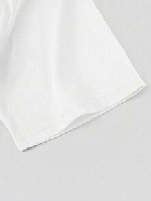 夏季宽松休闲T恤“我真的是个女孩”，展现您的自信和独特魅力！白色 - 白色 - 查看 5