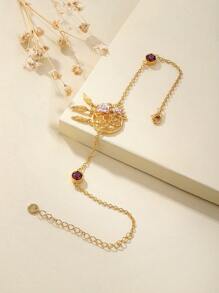 S925 Sterling Silver Dream Catcher Bracelet, Birthstone Jewelry, Suitable For Women For Everyday Wear And Festival Gifts - Multicolor - View 3