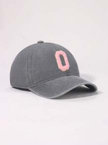 1piece 26 Letters Baby Baseball Cap, Vintage Trucker Baby Cap Hat | Country Cowboy Cute Preppy Retro Western Trucker Hats,Outdoor Cowboy Cap For 1-3Y Baby - 1PC - View 52