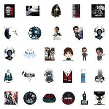 54pcs Heart Killer Stickers, Personalized Vinyl Stickers For Skateboard, Laptop, Guitar, Luggage, Waterproof Car Graffiti Stickers, Suitable For Teenagers, Boys And Girls