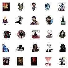 54pcs Heart Killer Stickers, Personalized Vinyl Stickers For Skateboard, Laptop, Guitar, Luggage, Waterproof Car Graffiti Stickers, Suitable For Teenagers, Boys And Girls