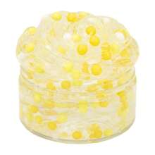 120ML Crunchy Crystal Slime Kit With Color Balls, Soft Non-Sticky Super Stretchy Sensory Toy, Christmas Gift Party Favor Birthday Gifts For Boys Girls, Prizes For Kids Classroom