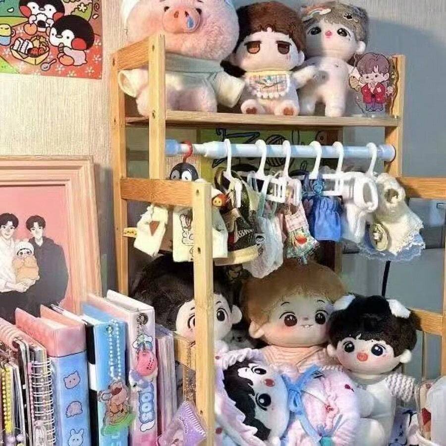 Makeup Brush Drying Rack Organizer, New Design Doll Clothes Storage Rack, Tabletop Organizer,Freestanding No-Drill