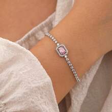 1pc Women's Fashion Elegant Luxury Crystal Bracelet