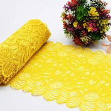 7011 Elegant Lace Fabric - Ideal For Clothing, Decorating, And Creative Projects