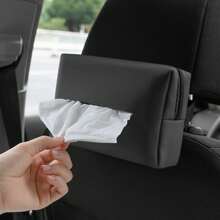 通用型车载纸巾盒纸巾架安装在遮阳板、扶手箱、头枕上 - 紙巾盒 - 查看 11