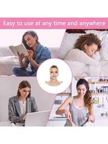 شريط قابل للتنفس للوجه مقنع بتشكيل خط الفك والخدين، معالجة طيات الوجه