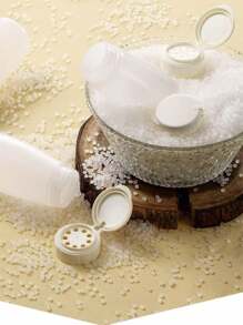 1 lọ đựng gia vị muối, lọ đựng gia vị nhà bếp gia dụng, hộp đựng gia vị chống ẩm cho bột tiêu, đồ nướng - trắng - Xem 7