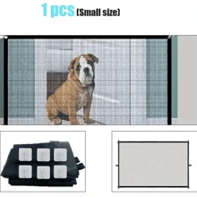 1pc Elevated, Reinforced, Movable And Foldable Pet Fence, Portable Pet Safety Barrier For Stairs And Doorways, Can Be Installed Anywhere For Indoor/Outdoor Use, 2 Different Sizes Available For Home Pet Gates