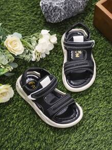 1 Paar Sommer Outdoor Jungen & Mädchen Lässig Mode Sandalen, leicht & weich