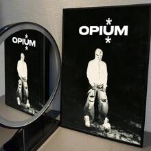 1pc Rap Pop Plakaty Płótno Malowanie Ścienne Sztuka Dom Salon Sypialnia Bar Kawiarnia Dekoracja Bez Ramy