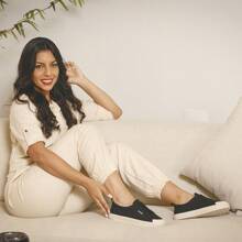 Women's Casual Sneakers Versatile, New, Stylish, Lightweight, Soft And Comfortable - 黑色 - 查看 9