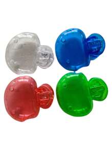 3pcs Portable Travel Toothbrush Case, Plastic Dust-Proof Toothbrush Head Protector - Multicolor - View 12