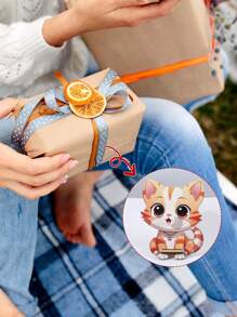 1个创意猫形太阳镜收纳架，可拆卸木质眼镜展示架，可爱动物造型眼镜整理架，梳妆台眼镜架